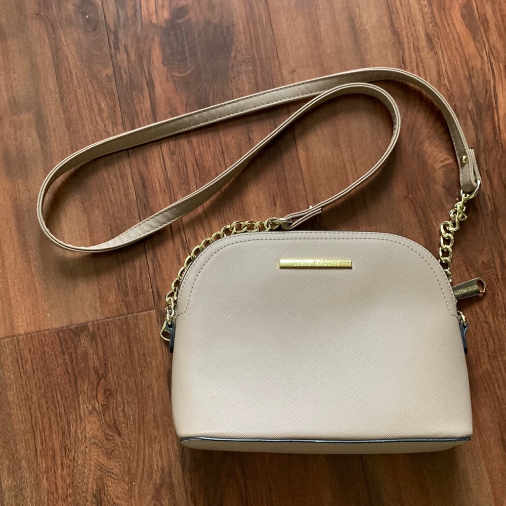 STEVE MADDEN Tan Crossbody